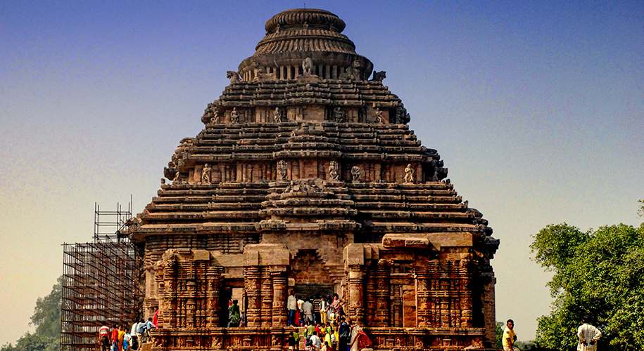 ओडिशातील कोणार्क सूर्य मंदिर